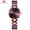 Purple, variant on MINI FOUCS Women Watches Waterproof Stainless Steel Quartz Ladys Watch Relogio Feminino Luxury Brand Fashion Ladies Wristwatches