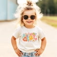 thumbnail image 4 of Birthday Girl Groovy Flowers Shirt for All-Ages Birthday Outfit for Baby and Toddler Youth Girls Natural Shirt 18 Months, 4 of 7