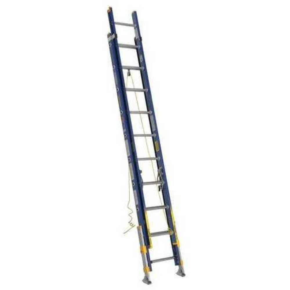 FRP EXT LADDER TYPE IA W/LVLR