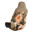 thumbnail image 2 of Wukai Vintage Peonies Rustic Charm Full Set Car Seat Covers with Soft Padding Universal Auto Front Seats Protector and Cushion Mat, 2 of 5