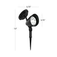 thumbnail image 2 of Pure Garden Weather-Resistant LED Outdoor Solar Lights 4-Pack (Black), 2 of 5
