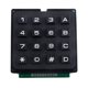 thumbnail image 1 of Matriz de matriz 4x4, teclado de 16 interruptores, microordenador de un solo chip, microcontrolador, llave externa, módulo de teclado industrial A Monstrate DZ3015-00B, 1 of 2