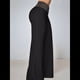 thumbnail image 4 of Pantalones Acampanados con Cinturón para Mujer, Estilo Informal, de Cintura Alta y Pierna . Negro XXXL, 4 of 7