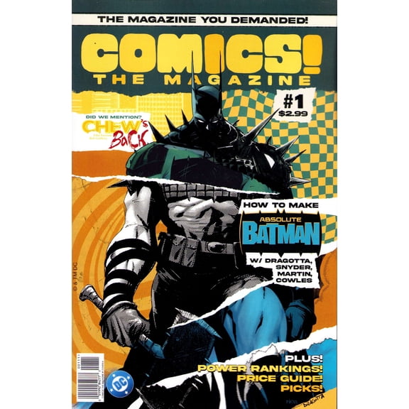 Comics! The Magazine #1 VF ; Prana Comic Book