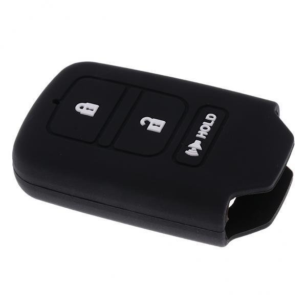 2x Nuevo Remote Key Car Fob Funda Chaqueta de 3Btn para , , XR V Sharpla Funda protectora de silicona clave