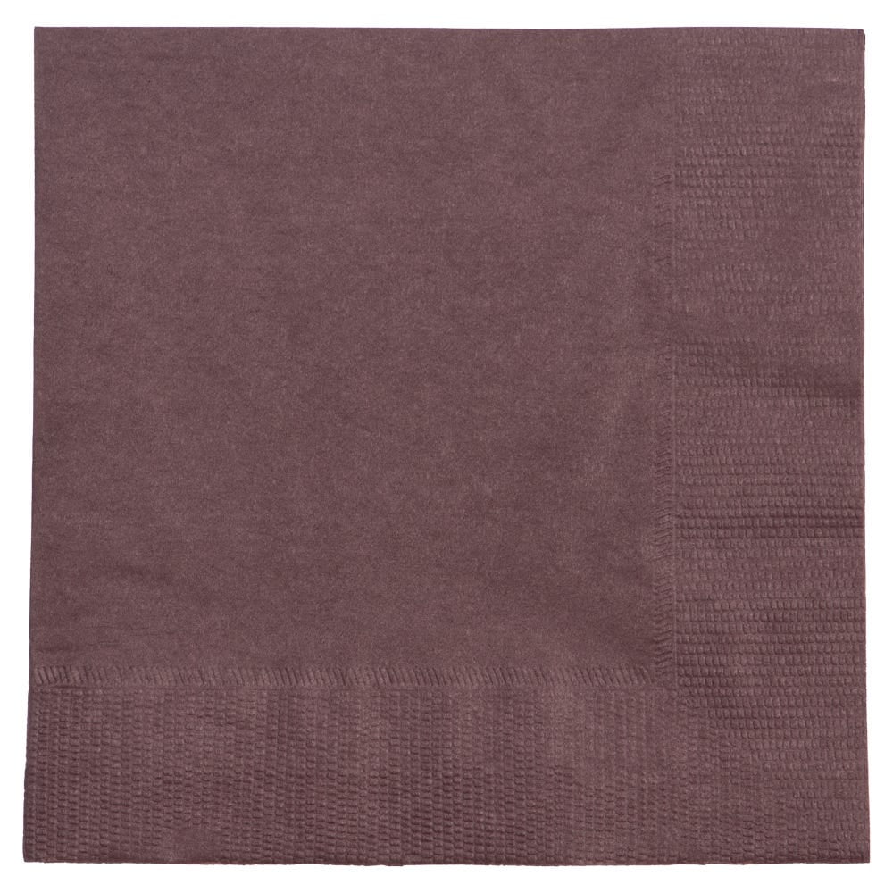 JAM Paper Small Beverage Napkins, 5 x 5, Burgundy Red, 50/Pack