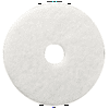 Niagara™ 4100N Polishing Pads, 12", White, Case Of 5