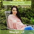 thumbnail image 3 of WeeSprout Nursing Cover for Breastfeeding, Soft & Breathable Nursing Poncho, 3 of 8