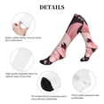 thumbnail image 5 of Lsque Chibi Axolotl Sakura Fantasy Pattern Sport Compression Socks for Men & Women 15-20 mmHg Knee High Nurse Pregnant Running Medical and Travel Athletic, 5 of 6