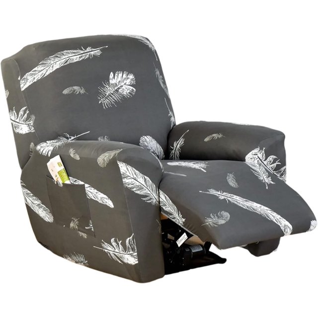 Recliner Slipcovers -Pieces Lazyboy Recliner Covers Recliner Couch Covers Recliner Chair Cover Non Slip Reclining Slipcovers with Storage Pockets Furniture Protector for Living Room