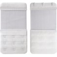 thumbnail image 4 of GFDYREE Rallonge de Soutien-Gorge pour Femmes 2 Crochets / 3 Crochets / 4 Crochets, Extensible, Douce et Confortable, Extension de Bretelle de Soutien-Gorge, Extensible Rallonge de Soutien-Gorge 3 Crochets Blanc 3 Pcs, 4 of 5
