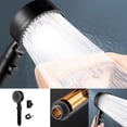 thumbnail image 2 of Hearth & Gear Shower Head With Handheld High Pressure 8 Spray Modes Body Covering Powerful Shower Head Equipped With Hose And Adjustable Bracket For Daily Use In Bathroom Upgrades Shower Head Pressure, 2 of 7