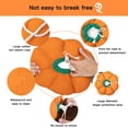 thumbnail image 3 of Cute Waterproof Cat Cone Collar for Healing, Anti-Bite Safety Elizabethan e Collar for Cats - Orange Pumpkin Cat, 3 of 4