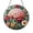Acrylic 3.5 Inch, variant on Floral Brain Stained Glass Window Hanging, Artistic Neuroscience Inspired Decor for Calm Reflective Home Spaces