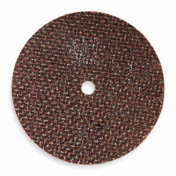 Norton Reinforced Cut-Off Wheel, Type 1, 3 in Dia, .035 in Thick, 3/8 Arbor, 60 Grit