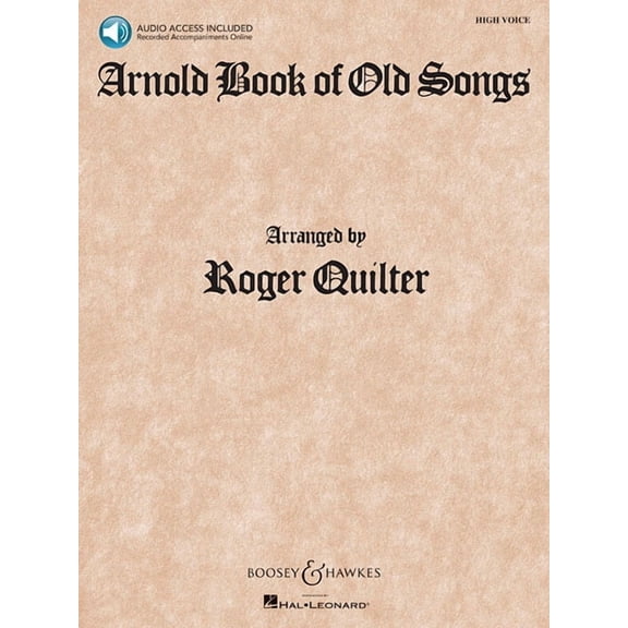 Arnold Book of Old Songs: High Voice, (Paperback)
