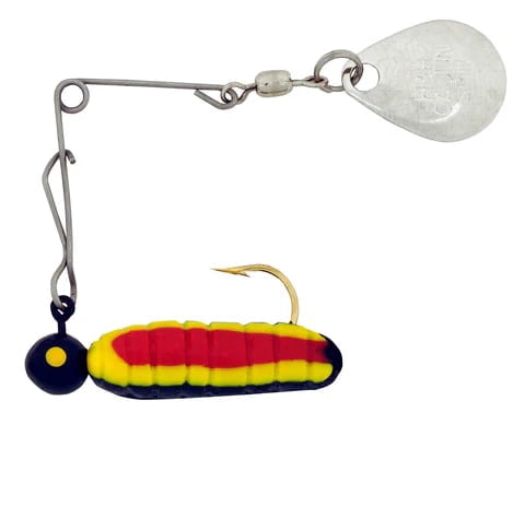 Betts Spin 1/32 Grub - Blk/Yll.Str/Red Belly