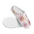 thumbnail image 3 of Lsque Fireworks Pattern Womens Comfort Cotton on Scuff With Memory Foam and Anti-skid Sole Slipper-37/38, 3 of 7