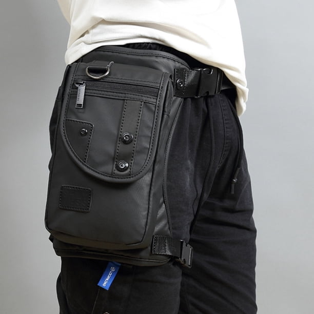 Bolsas impermeables para piernas para hombrespara viajes al aire librehombrocinturapechopaquete (negro) Ndcxsfigh Nuevos Originales