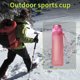 thumbnail image 4 of Bearachild Nueva botella de agua portátil a prueba de fugas de 400ml/560ml, botellas de agua de plástico para beber deportes de bicicleta al aire libre de Type2 NO2 Bearachild HA002064-15, 4 of 6