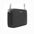 thumbnail image 3 of BOLSA MICHAEL KORS ORIGINAL JET SET EAST WEST XBODY LOGO BLACK SILVER, 3 of 6