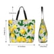 thumbnail image 5 of Balery Lemon1 Bolsa Tote Estilo Estético con Cremalleras, Bolsa de Hombro, Bolsa de Compras Grande y Plegable, 5 of 8