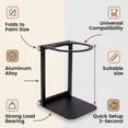 thumbnail image 3 of Fkszll Pour Over Coffee Maker Stand,Foldable Portable Electric Espresso Machine Stand,Holder for Coffee Grinder,Universal Dripper,Travel Coffee Maker for office,home,camping Square, 3 of 10