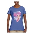 thumbnail image 2 of Wild Bobby Shore Surfer Betty Boop Betty Boop Womens T-Shirt, Light Blue, Small, 2 of 5