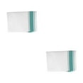 thumbnail image 1 of Unatoiry Cotton Glass Drying Cloth Portable Reusable Water Absorbent Colorful Soft Towel Kitchen Hotel Plate Cleaning Cloths Green 2Set, 1 of 6