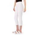thumbnail image 3 of Jordache Women's High Rise Pull On Capri Jeggings, 3 of 3