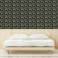 thumbnail image 3 of Ambesonne Boho Art Peel & Stick Wallpaper for Home, Space Sun and Moon Motif, 13"x72", Green Peach and Black, 3 of 5