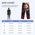 thumbnail image 4 of Lsque Chucky Print Men's Pajama Pants, Lounge Pant - Comfortable Home Wear,Elastic Waistband, Stylish Design-Medium, 4 of 9