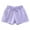 Purple, variant on KYAIGUO Baby Toddler Girls Summer Cotton Shorts Kids Athletic Pull on Shorts Solid Color Casual Elastic Waist Short Pants for 1-8 Years Old