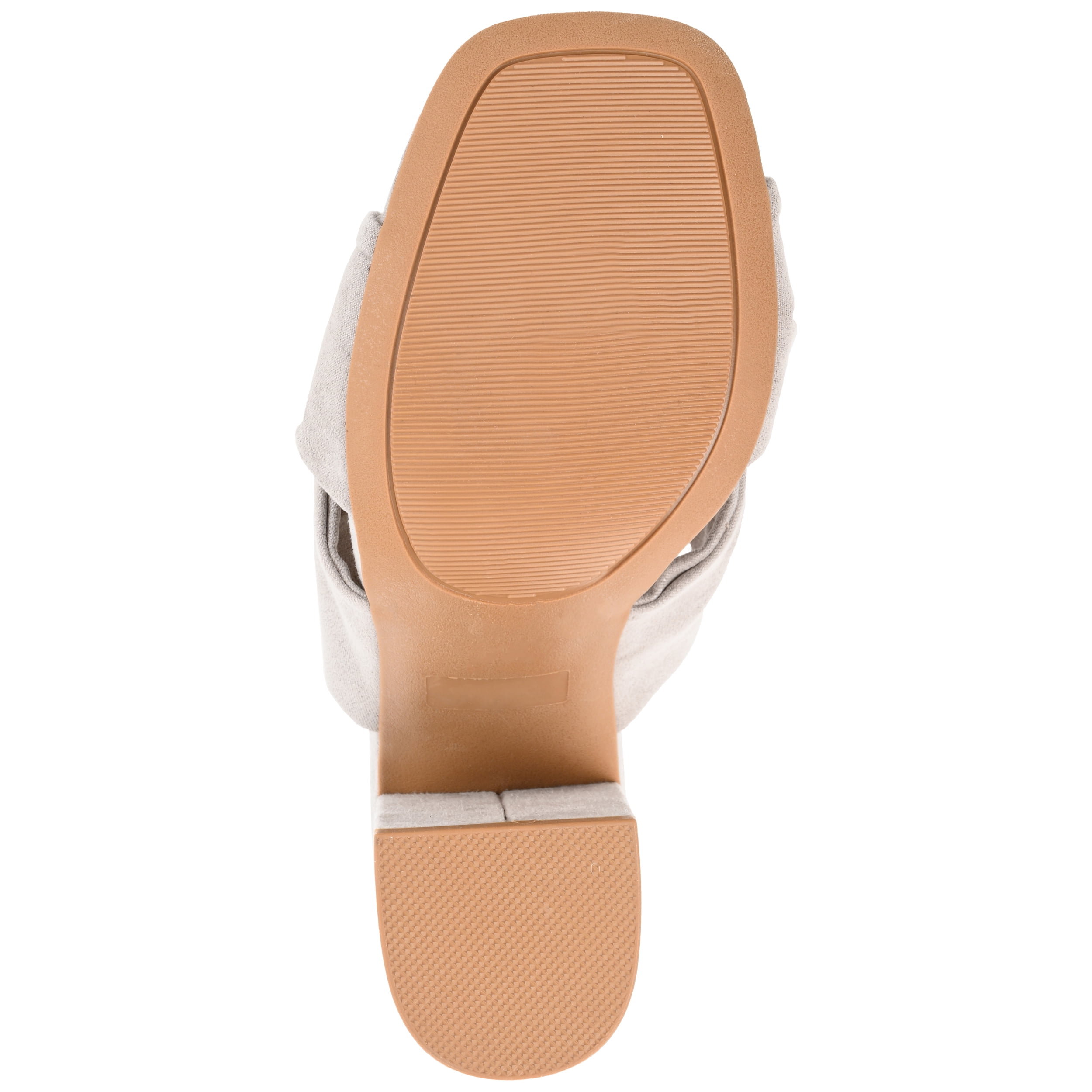 Journee Womens Tabithea Open Square Toe Block Heel Sandals