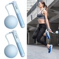 thumbnail image 2 of Reayehane Smart Cordless High Speed With Counter Fitness Workout Jump Ropes For Home Gym Exercise For Men Women (Blue ), 2 of 5