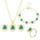 thumbnail image 1 of Fiudx Conjunto de Joyas de Amor, Elegante Collar y Pulsera de Cristal, Pendientes Impresionantes para Mujer, Ligeros y Cómodos de Llevar, Perfectos para Regalar En San Valentín, Una Opción Romántica., 1 of 4