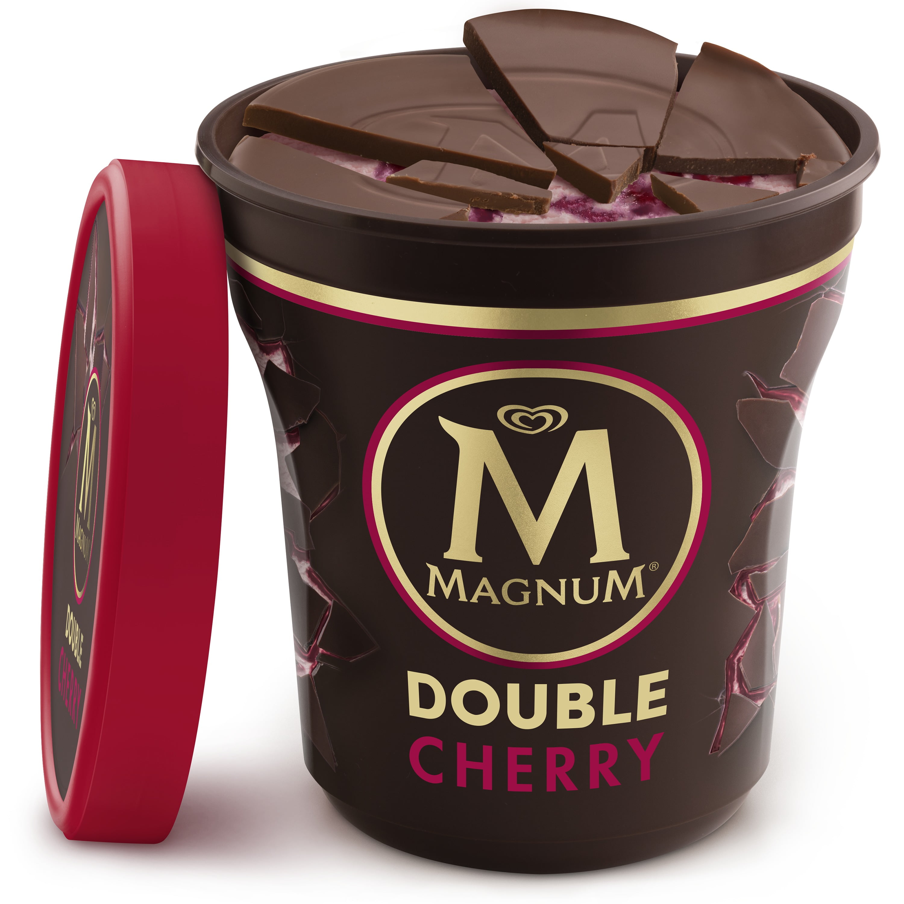 Magnum Ice Cream Double Cherry Truffle 14.8 oz - Walmart.com - Walmart.com