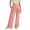 Pink, variant on Girls Palazzo Pants Summer Boho Wide Leg High Waist Casual Pant 2025 Beach Travel Outfits