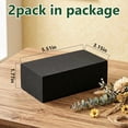 thumbnail image 2 of YANTONG Black Floral Foam Blocks for Artificial & Dried Flowers, Reusable Floral Foam Blocks, Water Resistant Flower Foam Blocks, Dry Floral Foams for Artificial Flowers (2, 5.51x3.15x1.77), 2 of 5