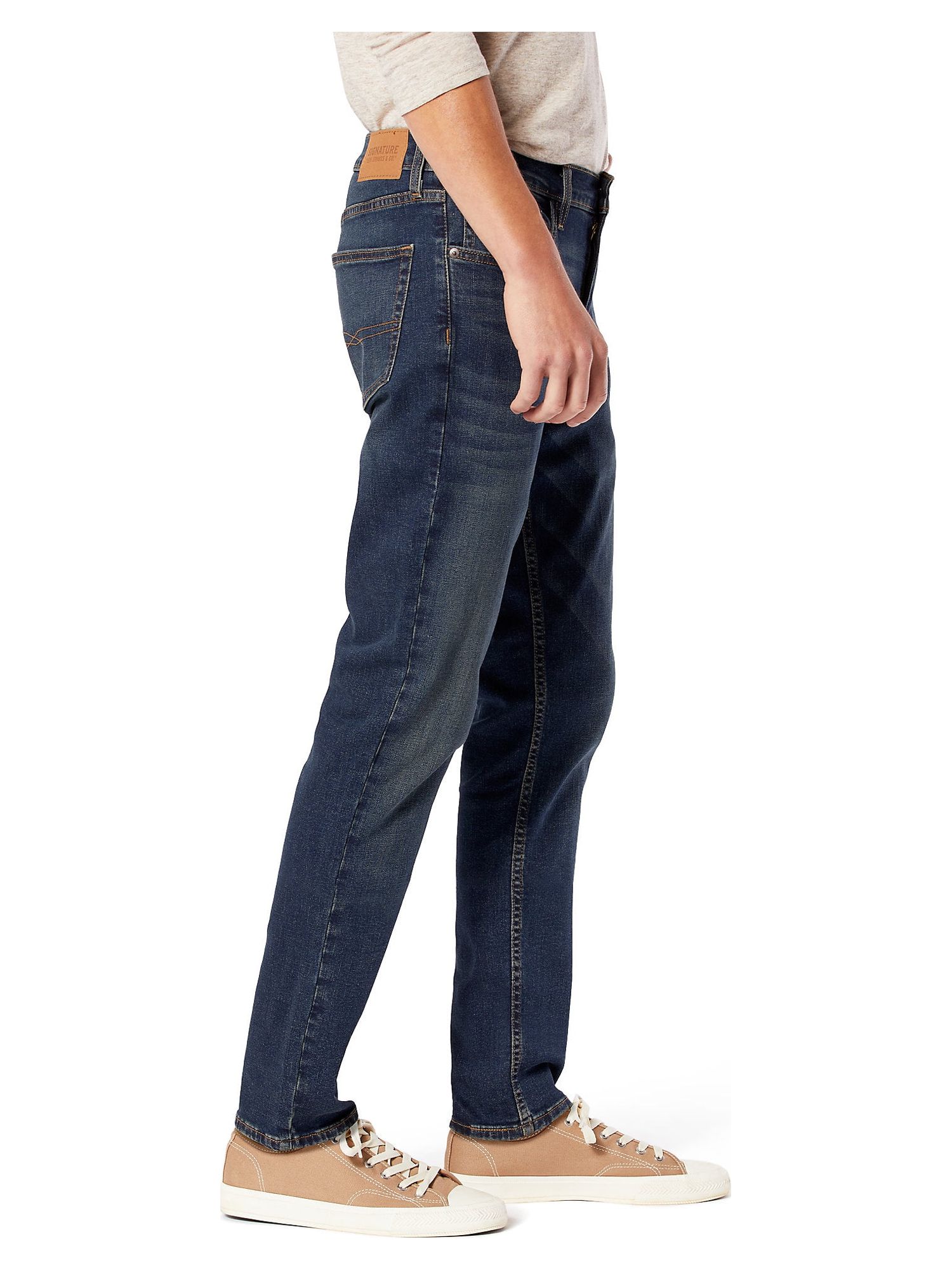 Signature by Levi Strauss & Co. Men's and Big Men's Slim Fit Jeans - image 5 of 6