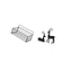 thumbnail image 5 of Cesta de almacenamiento colgante,Cesta de almacenamiento para gabinete organizador de pared colgante,Estantes de pared con decoración de granja,Estatua de reno,Estatua de reno, 5 of 8