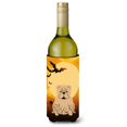 thumbnail image 1 of Halloween Bulldog Anglais Faon Bouteille de Vin Beverge Isolant Câlin, 1 of 1