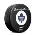 thumbnail image 1 of Norm Ullman Autographed Toronto Maple Leafs Retro Logo Puck with HOF Note, 1 of 2