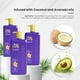 thumbnail image 3 of Herbishh Just Curls Vegan Shampoo and Conditioner + Deep Conditioner for Curly Hair Products Kit Enriched with Avocado & Coconut Oil for Dry Damaged, Wavy, Curly Hair Gift set for Women & MenÖ, 3 of 7