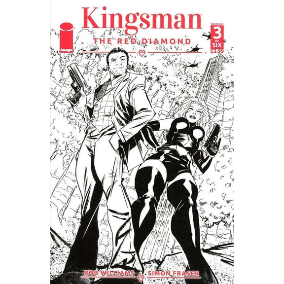 Kingsman: The Red Diamond #3B VF ; Image Comic Book
