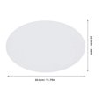 thumbnail image 2 of OFFIGAM 5Pcs Oval White Cotton Board DIY Panels for Drawing Use Suitable for Oils Acrylics and Tempera, 2 of 8