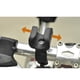 thumbnail image 2 of Soporte giratorio de 360 grados para linterna de bicicleta, extensor de manillar de goma ajustable y ligero, abrazadera de sujeción para bicicleta (negro), 2 of 7