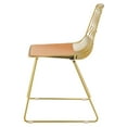 thumbnail image 3 of ACME Fantasia Side Chair in Whiskey and Gold (Set of 2), 3 of 6