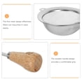 thumbnail image 3 of OUNONA 3Pcs Fine Mesh Strainers Set Stainless Steel with Wood Handle for Kitchen Cooking and Baking, 3 of 8