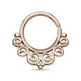 thumbnail image 2 of Septum Piercing Vintage Filigree Bendable Design, 2 of 3